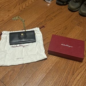 Salvatore Ferragamo Phone/ Credit Card Purse